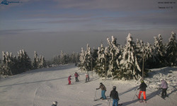 Lysá hora, pohled na západ