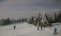 Lysá hora, pohled na západ