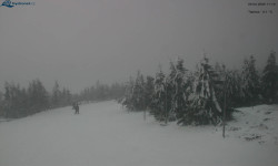 Lysá hora, pohled na západ