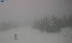 Lysá hora, pohled na západ