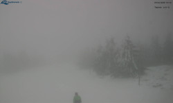 Lysá hora, pohled na západ