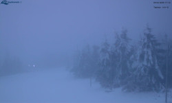 Lysá hora, pohled na západ