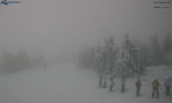 Lysá hora, pohled na západ