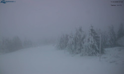 Lysá hora, pohled na západ