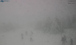 Lysá hora, pohled na západ