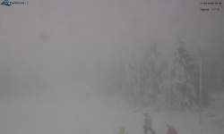 Lysá hora, pohled na západ