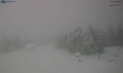 Lysá hora, pohled na západ