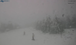 Lysá hora, pohled na západ