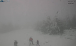 Lysá hora, pohled na západ