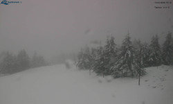 Lysá hora, pohled na západ