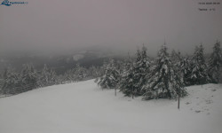 Lysá hora, pohled na západ