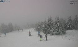 Lysá hora, pohled na západ