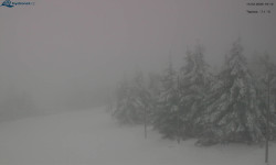 Lysá hora, pohled na západ