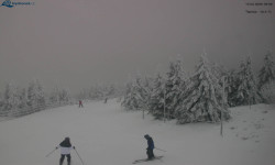 Lysá hora, pohled na západ