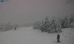 Lysá hora, pohled na západ