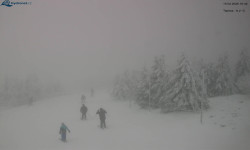 Lysá hora, pohled na západ