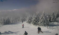 Lysá hora, pohled na západ