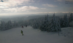 Lysá hora, pohled na západ