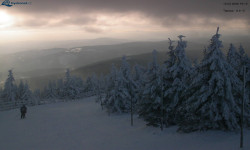 Lysá hora, pohled na západ