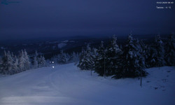 Lysá hora, pohled na západ