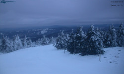 Lysá hora, pohled na západ