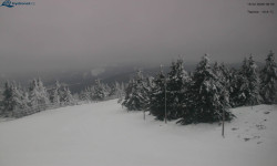 Lysá hora, pohled na západ