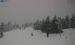 Lysá hora, pohled na západ