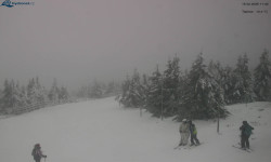 Lysá hora, pohled na západ