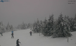 Lysá hora, pohled na západ