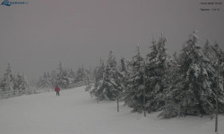 Lysá hora, pohled na západ