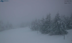 Lysá hora, pohled na západ