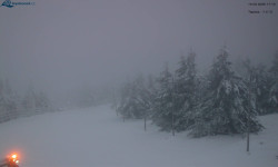 Lysá hora, pohled na západ