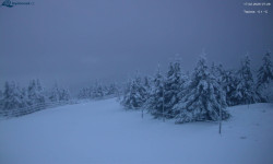 Lysá hora, pohled na západ