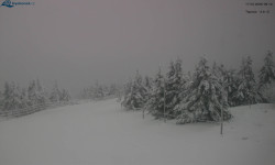 Lysá hora, pohled na západ