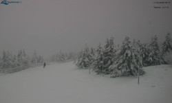 Lysá hora, pohled na západ