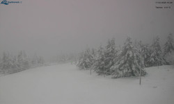 Lysá hora, pohled na západ