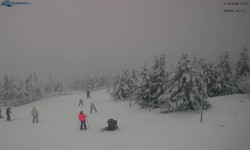 Lysá hora, pohled na západ