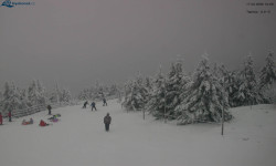 Lysá hora, pohled na západ