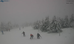 Lysá hora, pohled na západ