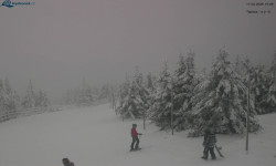 Lysá hora, pohled na západ