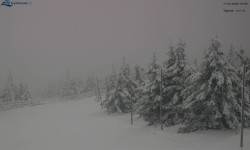 Lysá hora, pohled na západ