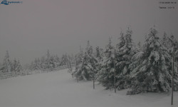 Lysá hora, pohled na západ