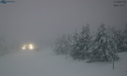 Lysá hora, pohled na západ