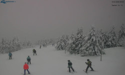 Lysá hora, pohled na západ