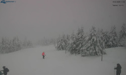 Lysá hora, pohled na západ