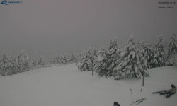 Lysá hora, pohled na západ