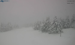 Lysá hora, pohled na západ