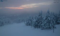 Lysá hora, pohled na západ