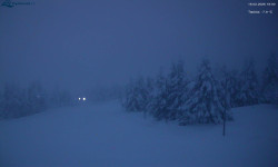 Lysá hora, pohled na západ