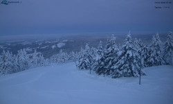 Lysá hora, pohled na západ